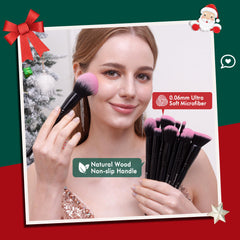 Bueart Design ultimate blending brush with soft-density bristles for seamless makeup blends.