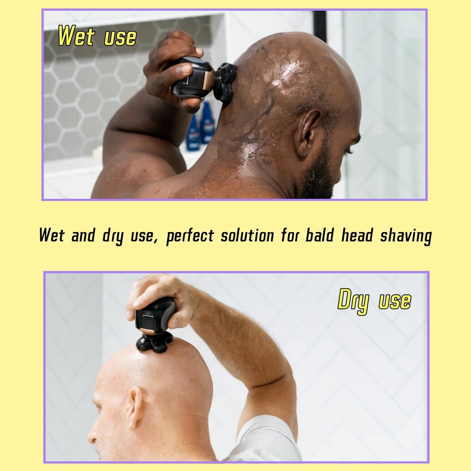 BueRallan waterproof stainless steel blades offer durability and easy cleaning.