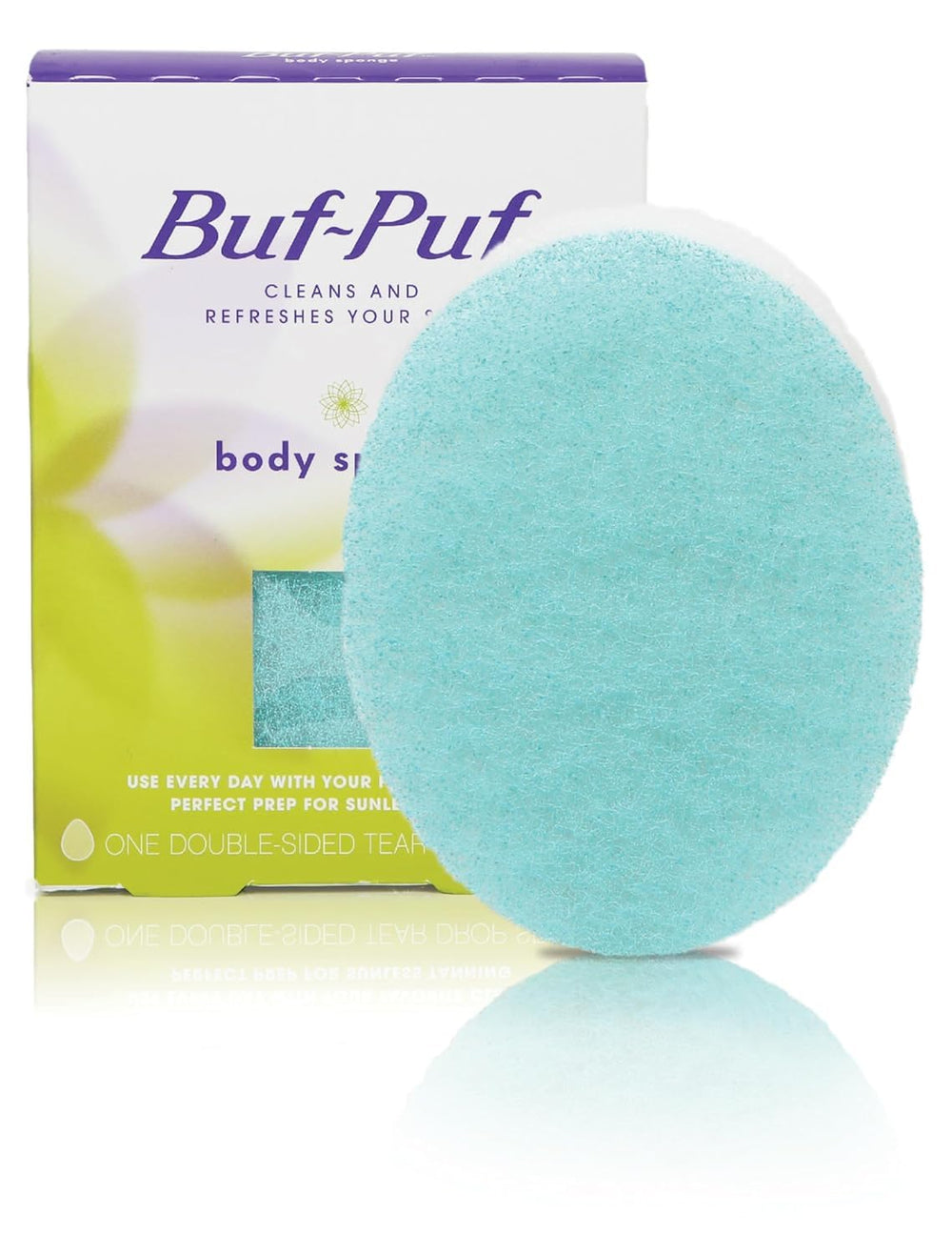 Buf-Puf body sponge six-count-pack ready for use