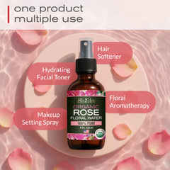 Ella & Eden Bulgarian rose petals close-up highlight soft floral scent.