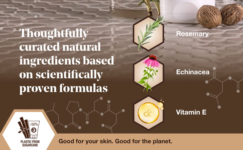 Bulldog Age Defence Serum rosemary herb visual — soothing herb for irritated skin.