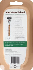 Bulldog bamboo razor refills pack ready for ongoing grooming routine