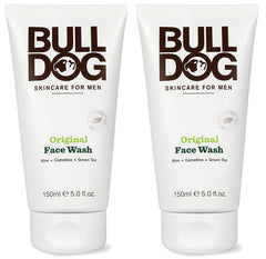 Bulldog Original Face Wash bottle pack shown for daily cleansing