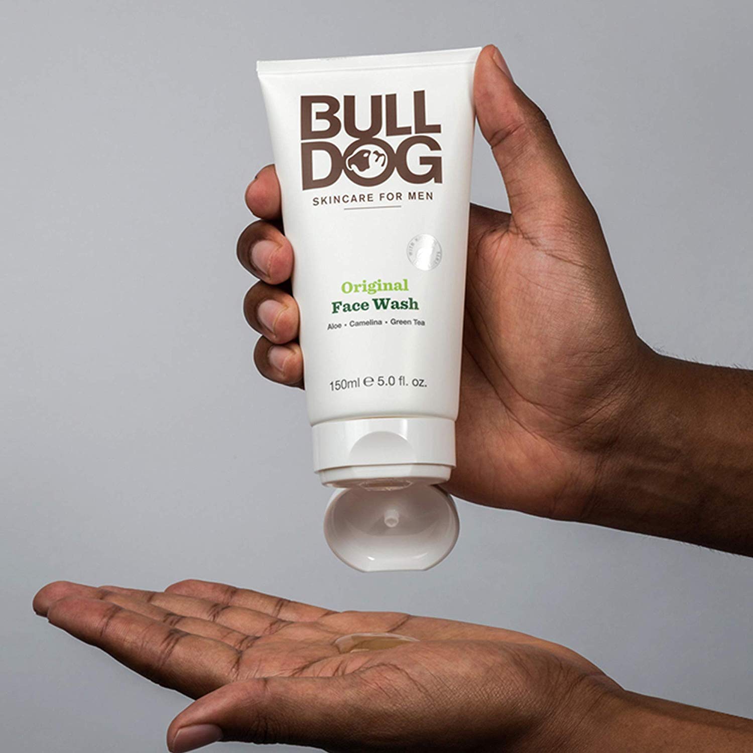 Bulldog Original Face Wash men’s skin routine scene