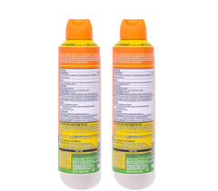 Bullfrog Mosquito Coast sunscreen label close-up — highlights DEET-free insect protection up to 8 hours.