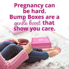 Bump Boxes bamboo footed sleeper shows soft fabric and inverted zipper for easy night changes