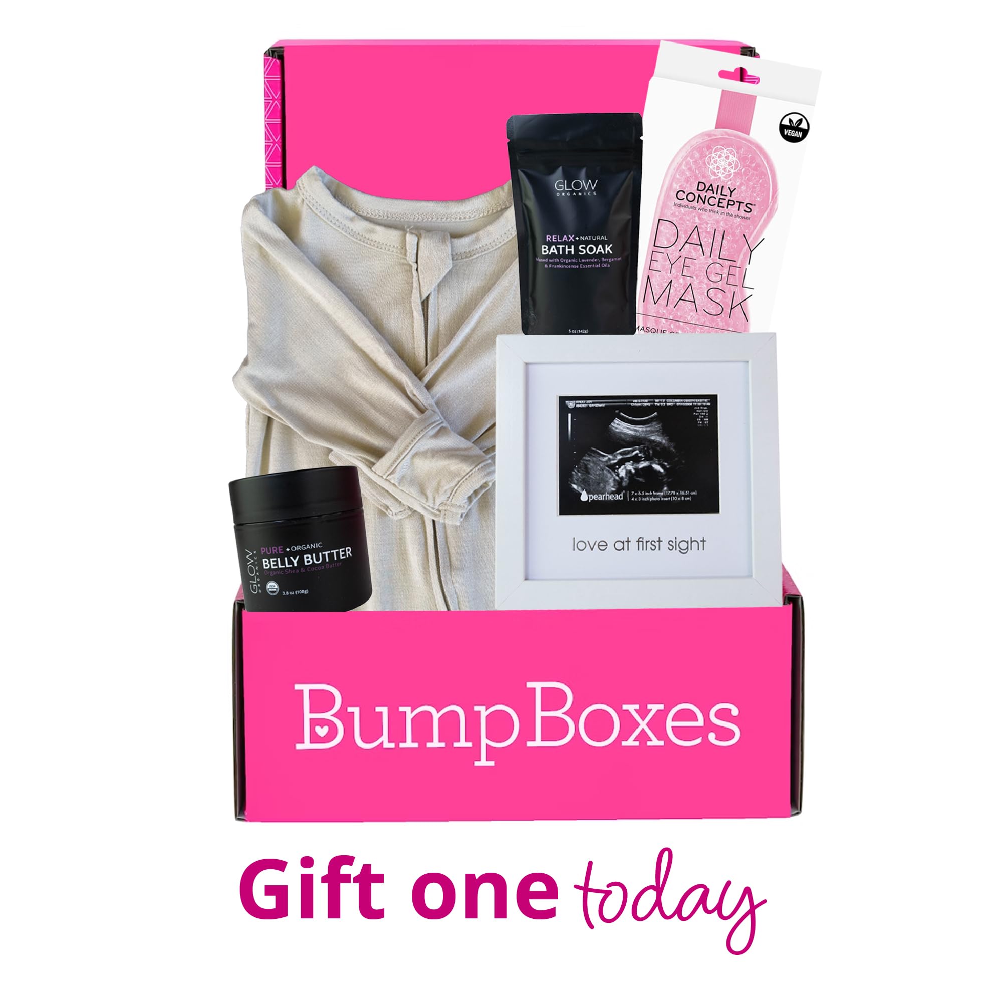 Bump Boxes eye gel mask helps mom unwind after long days