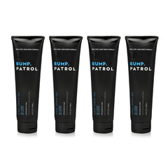 Bump Patrol Cool Shave Gel clear-visual-application enables precise shaving with menthol cooling.