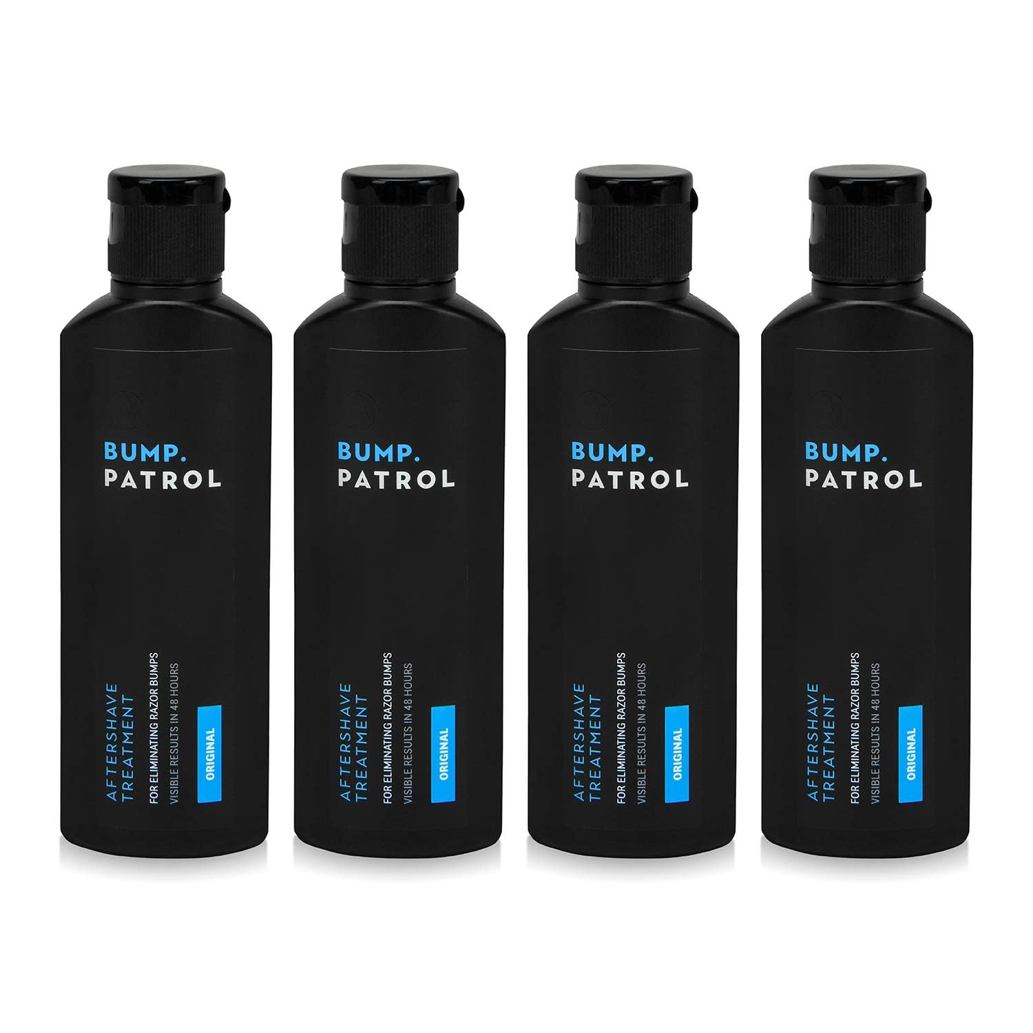 Bump Patrol dermatologist-recommendation graphic implies trusted shave-care.