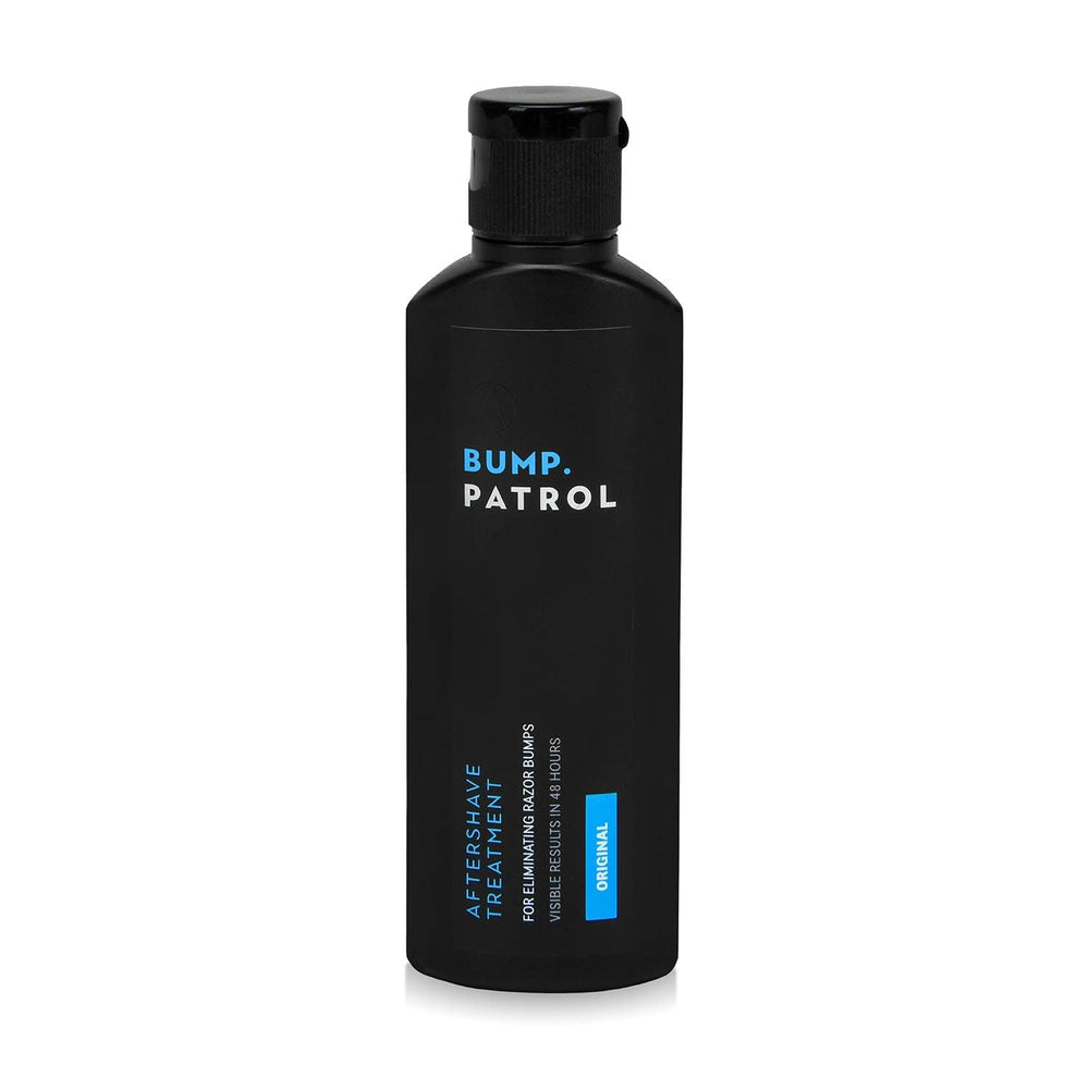 Bump Patrol post-shave result close-up suggests calm skin after use