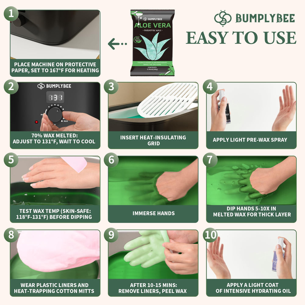 BUMPLYBEE aloe vera oils pre and post set for soothing, spa-like rituals at home