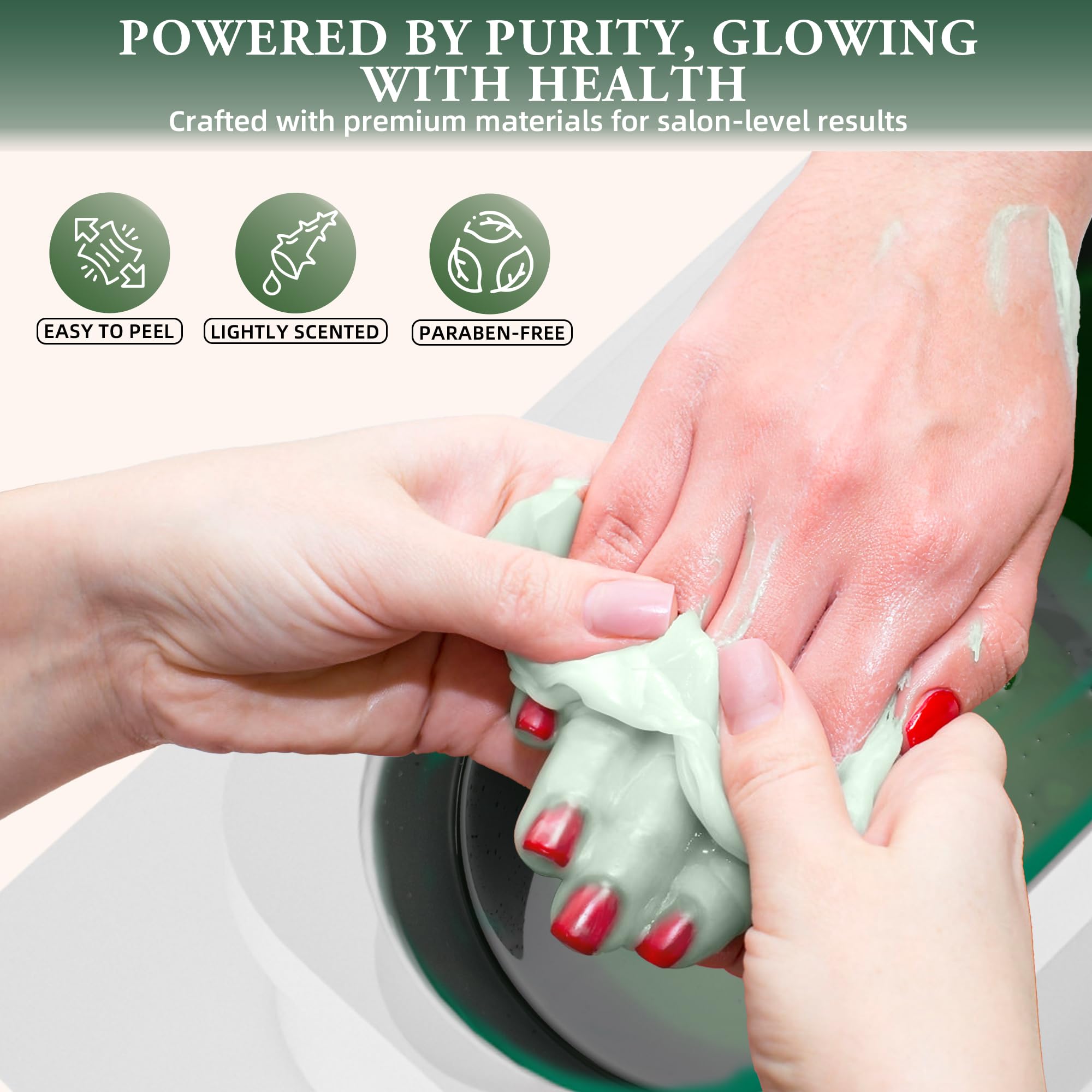BUMPLYBEE paraffin wax machine with 7000 ml capacity for hands and feet.