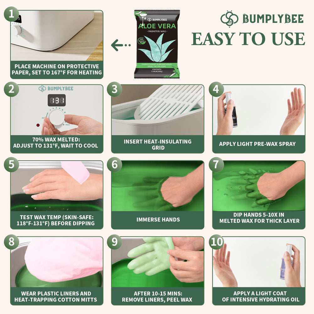 BUMPLYBEE safety features and guidance make home spa safer and simpler.