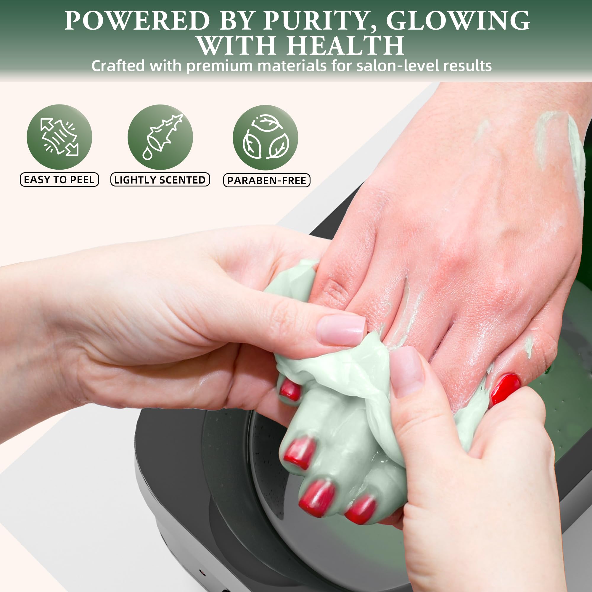 BUMPLYBEE silicone wax brush for even wax application and smooth results