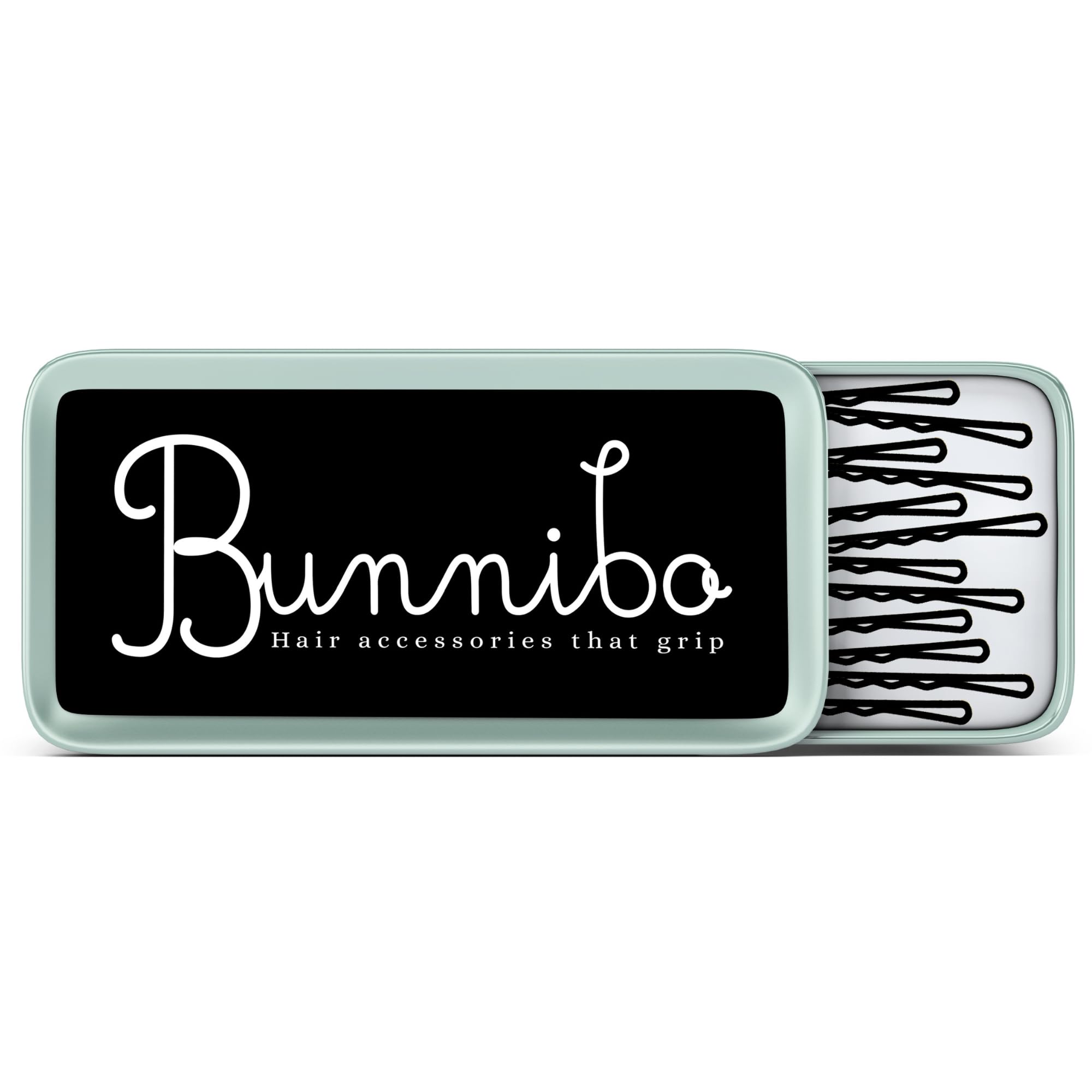 Bunnibo heavy-duty bobby pins neutral-tone blending with hair color