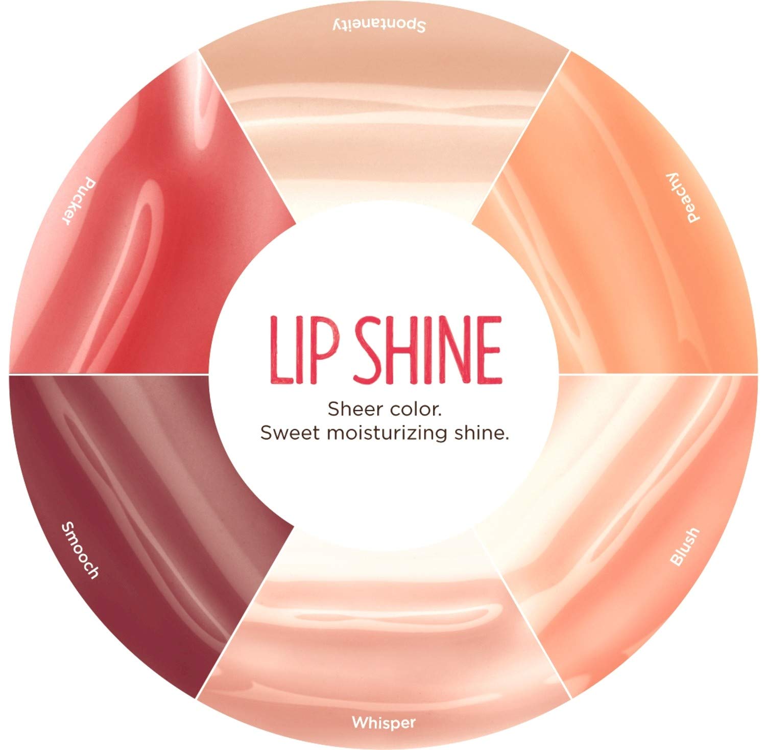 Burt's Bees apricot wax lip shine ingredient provides moisturizing nourishment