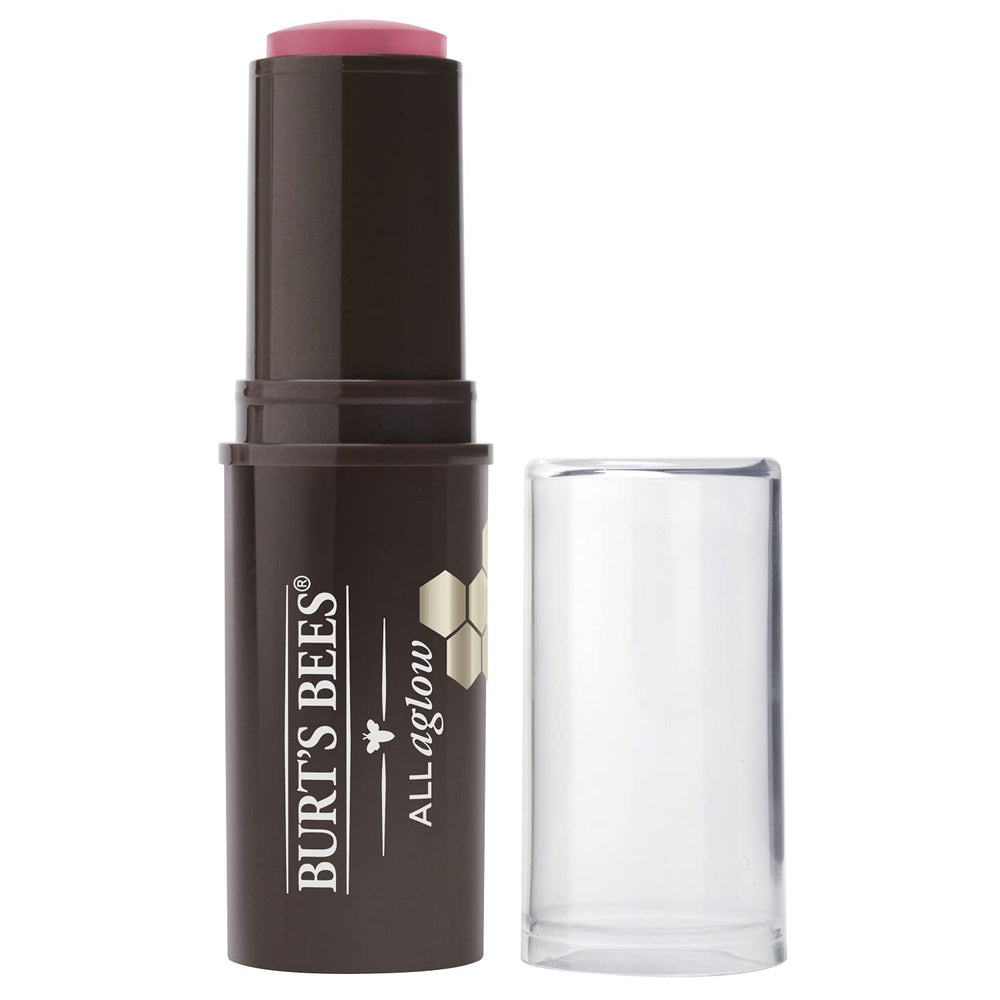 Burt's Bees Blush Bay lip and cheek packaging shows natural, clean beauty on the go.