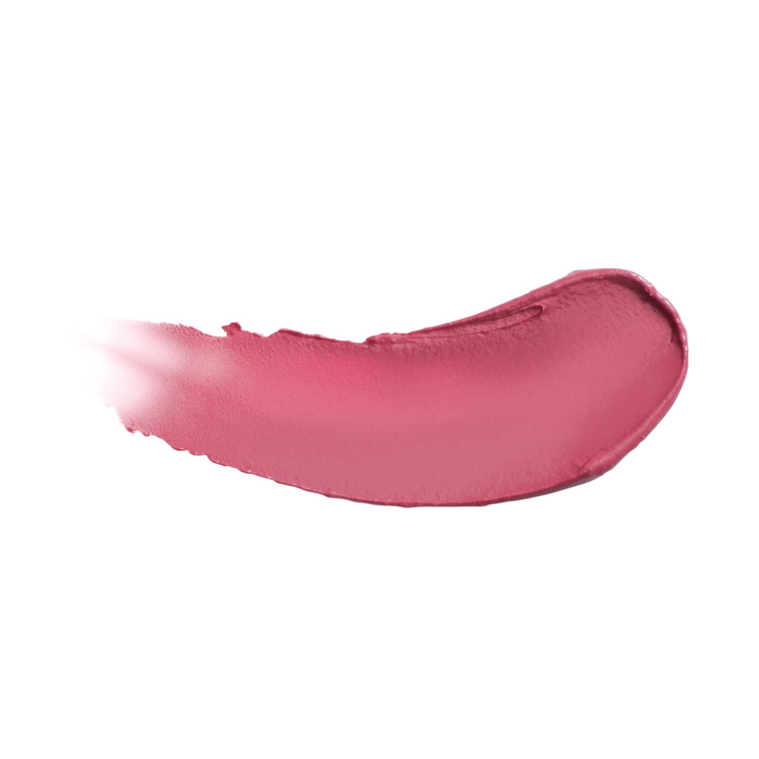 Burt's Bees Blush Bay swatch on cheek shows natural pink-rose glow.