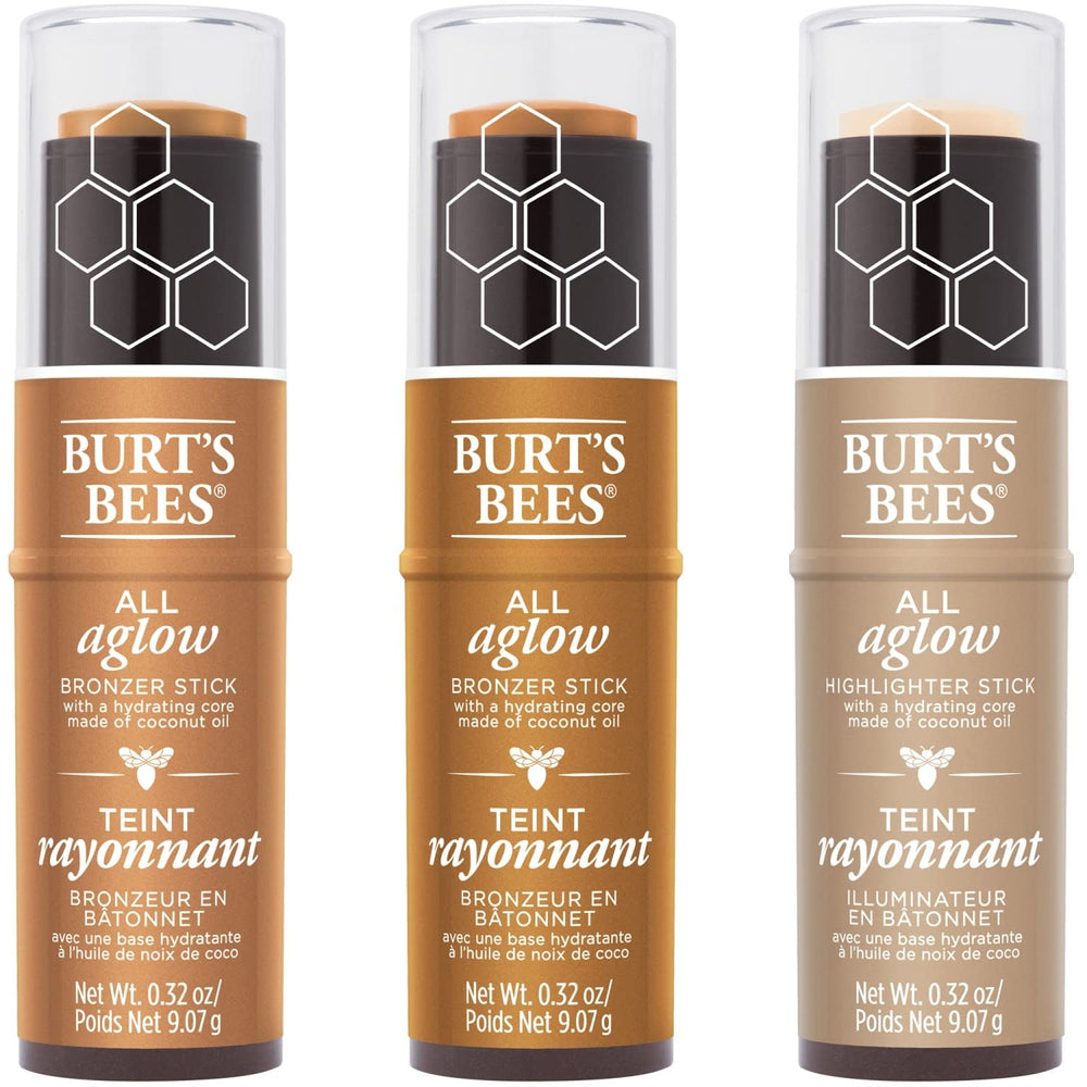 Burt's Bees bronzer sticks dermatologist-tested and paraben-free.