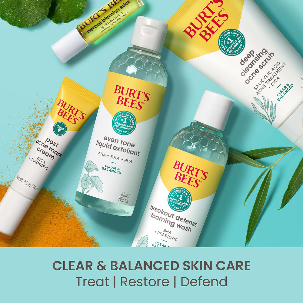 Burt's Bees Calendula blooms included to calm irritation and soothe skin.