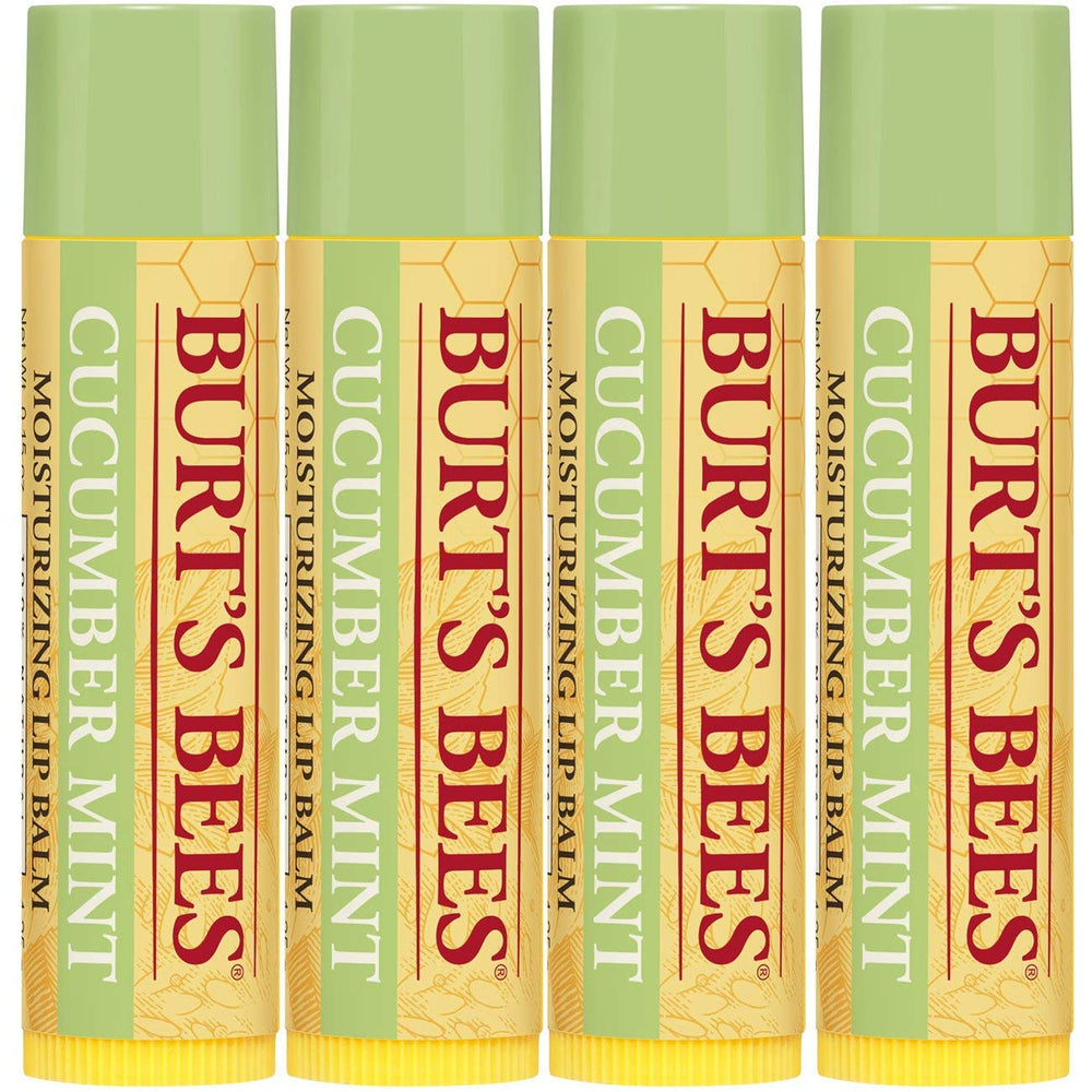 Burt's Bees lip balm in pocket pack demonstrates convenient on-the-go care