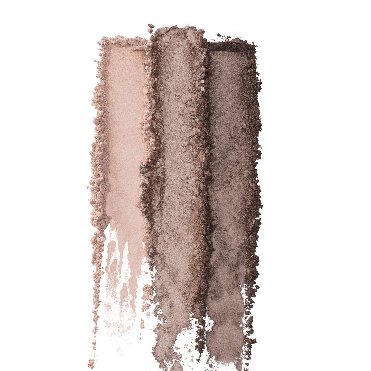 Burt's Bees eye shadow trio brown shade close-up illustrating rich mineral pigment for contour
