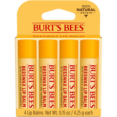 Burt's Bees front tube showing label and compact design for easy carry