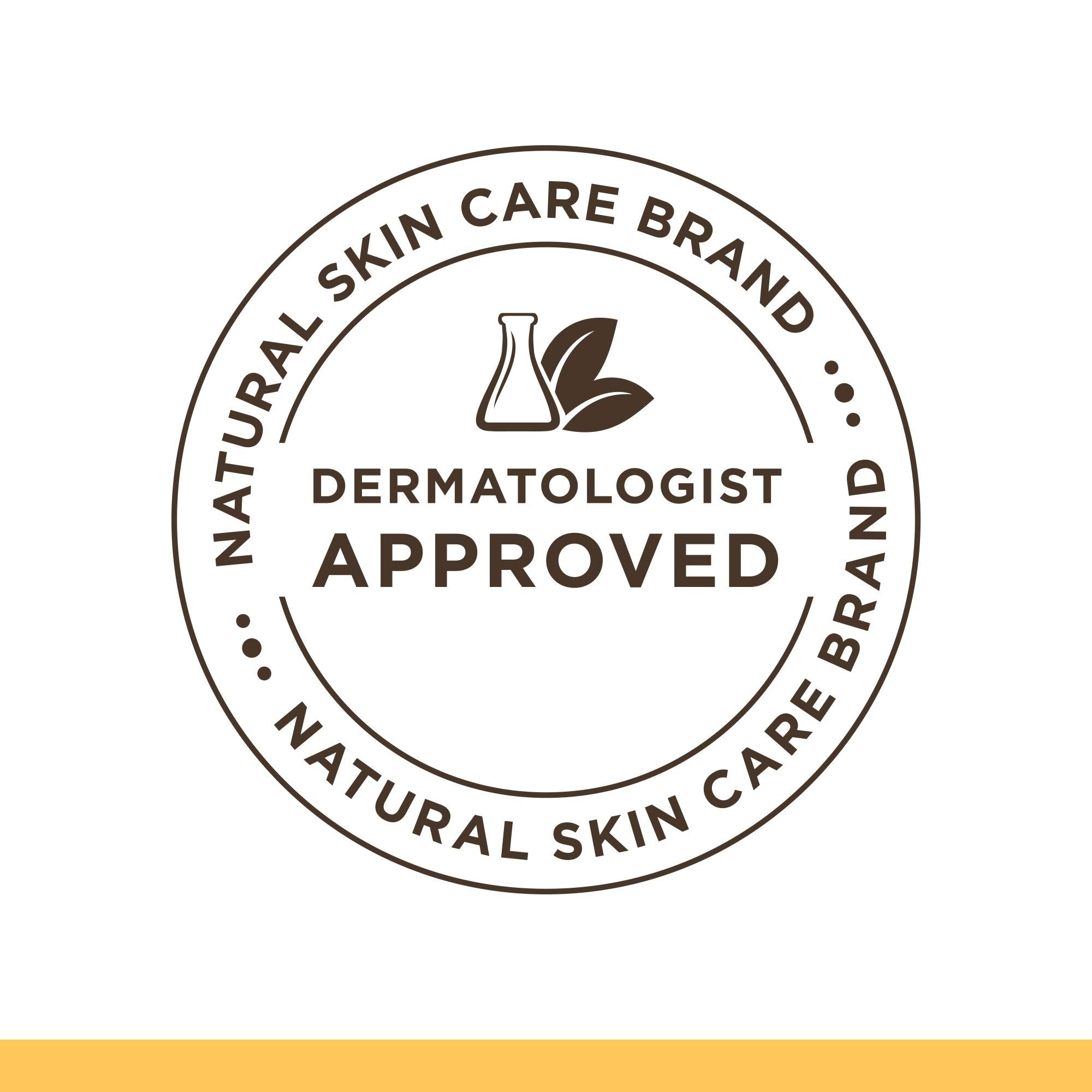 Burt's Bees Hydrating Face Mask displays dermatologist-recommended trust badge.