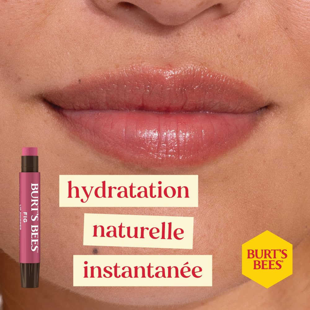 Burt's Bees Kissable Color Warm Gift Set on dresser conveys everyday elegance.