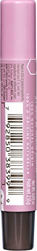 Burt's Bees Lip Shimmer Guava worn alone for soft everyday glow.