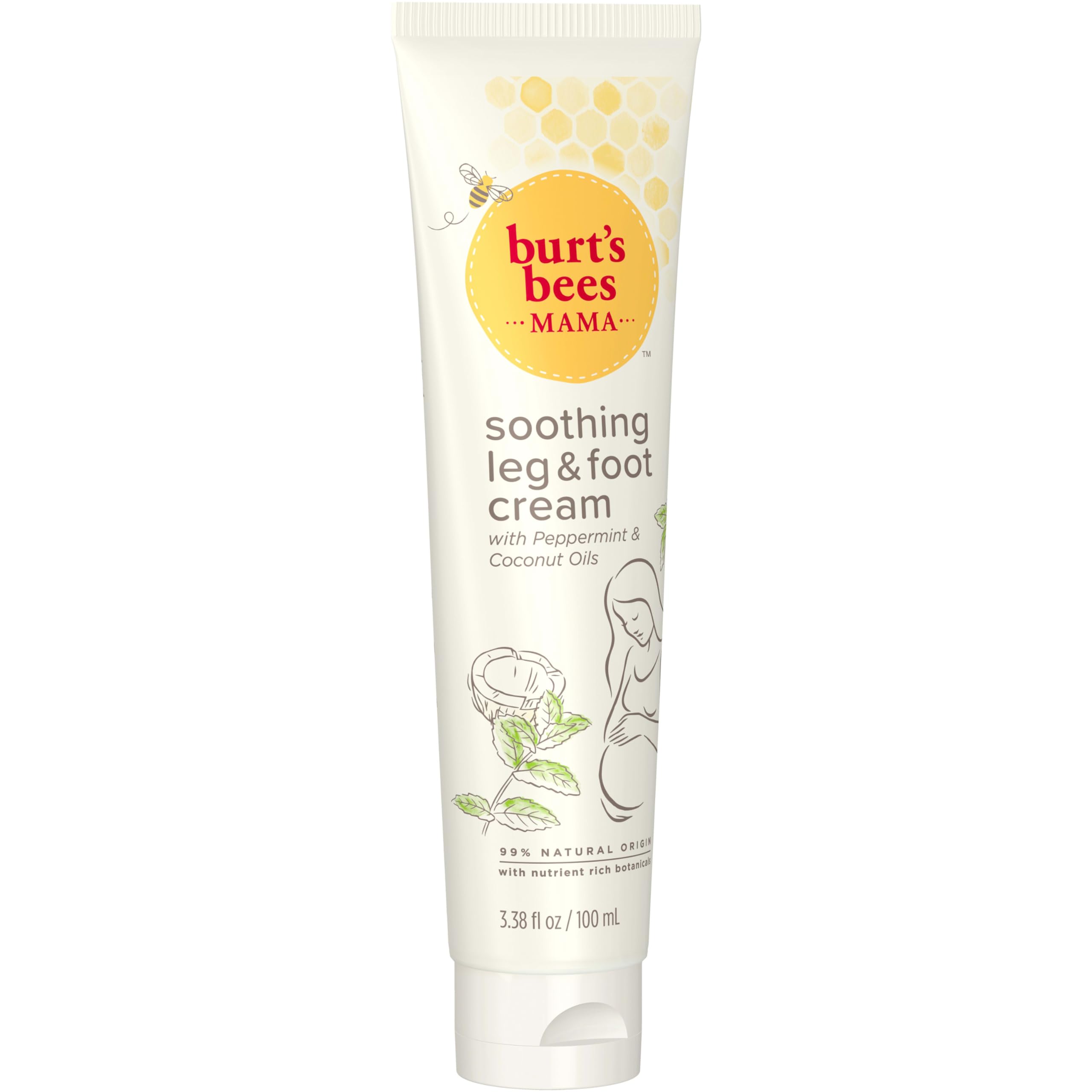 Burt's Bees Mama Bee Leg and Foot Cream after-workout spa-like feel.
