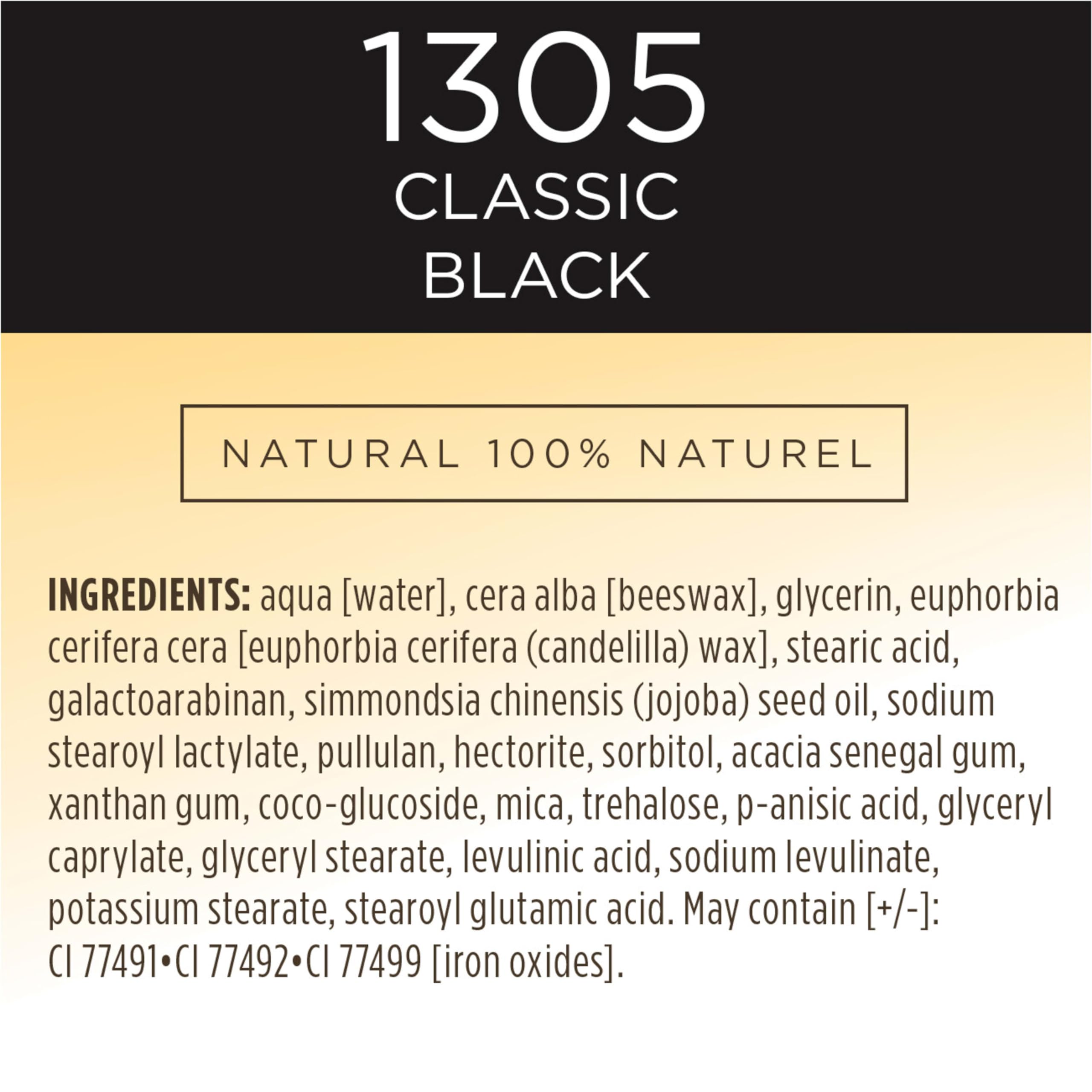 Burt's Bees Nourishing Mascara on lashes demonstrates length and definition.