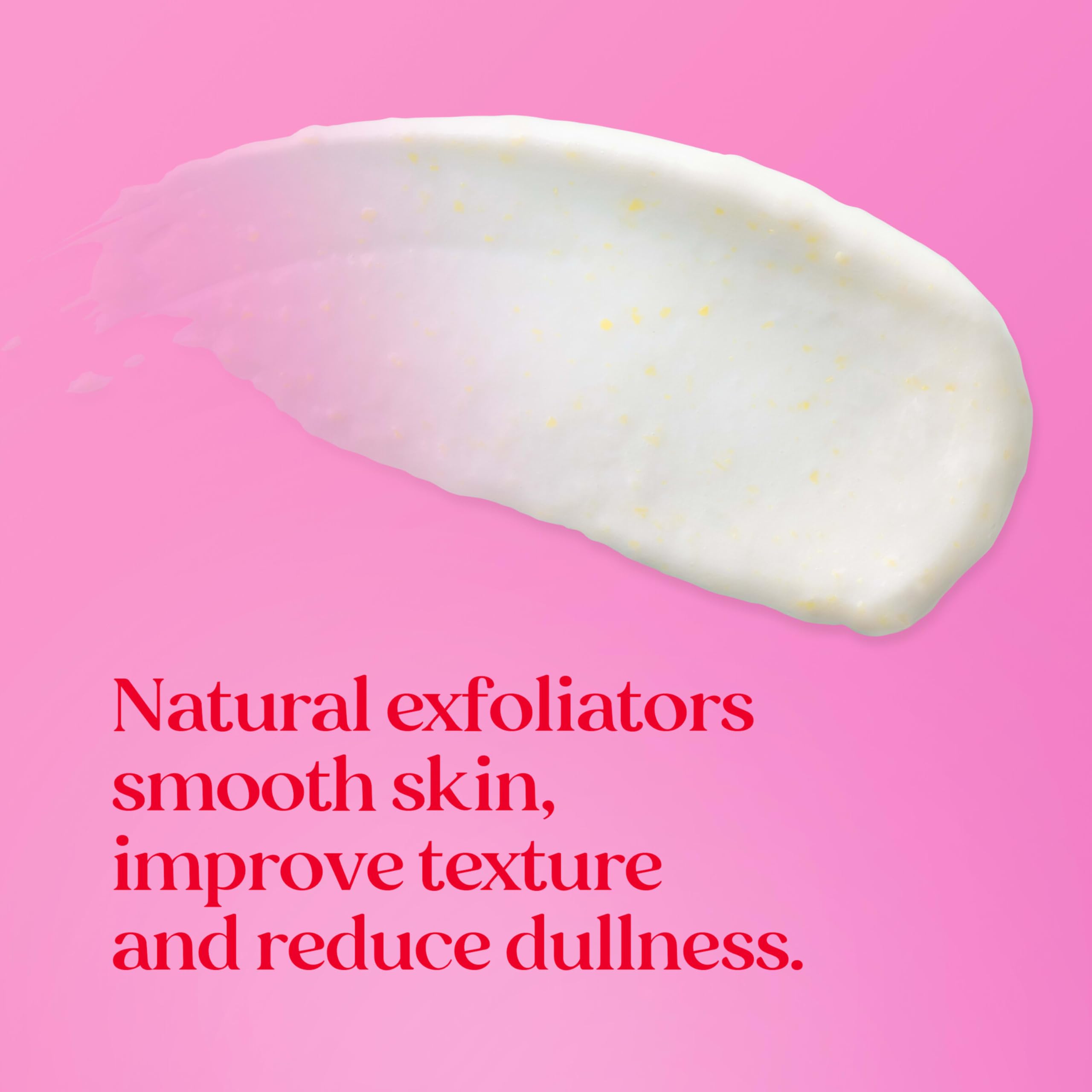 Burt's Bees Renewal Refining Cleanser label highlights natural origin ingredients and care
