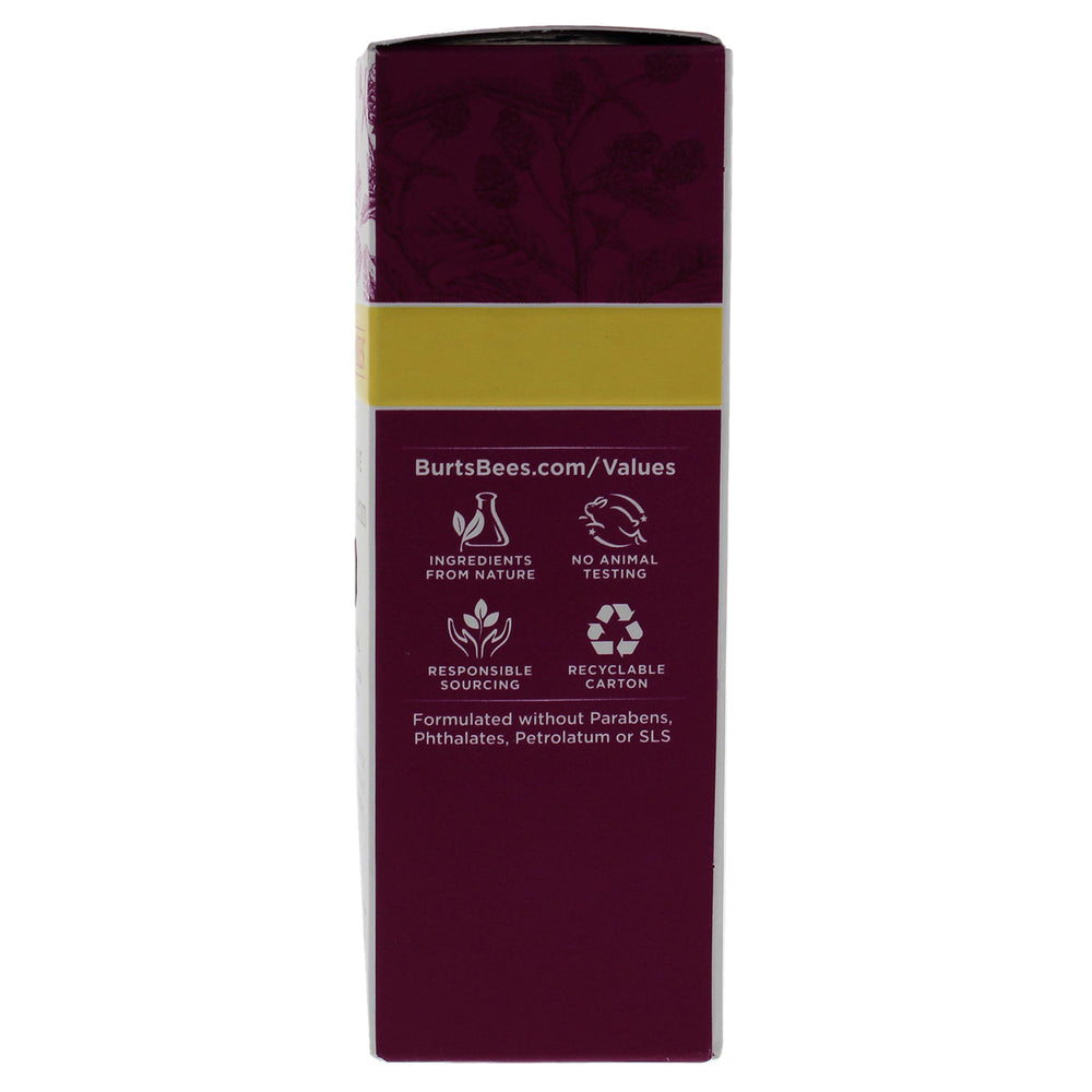 Burt's Bees Renewal Serum dermatologist tested, ensuring safe use for all skin types.