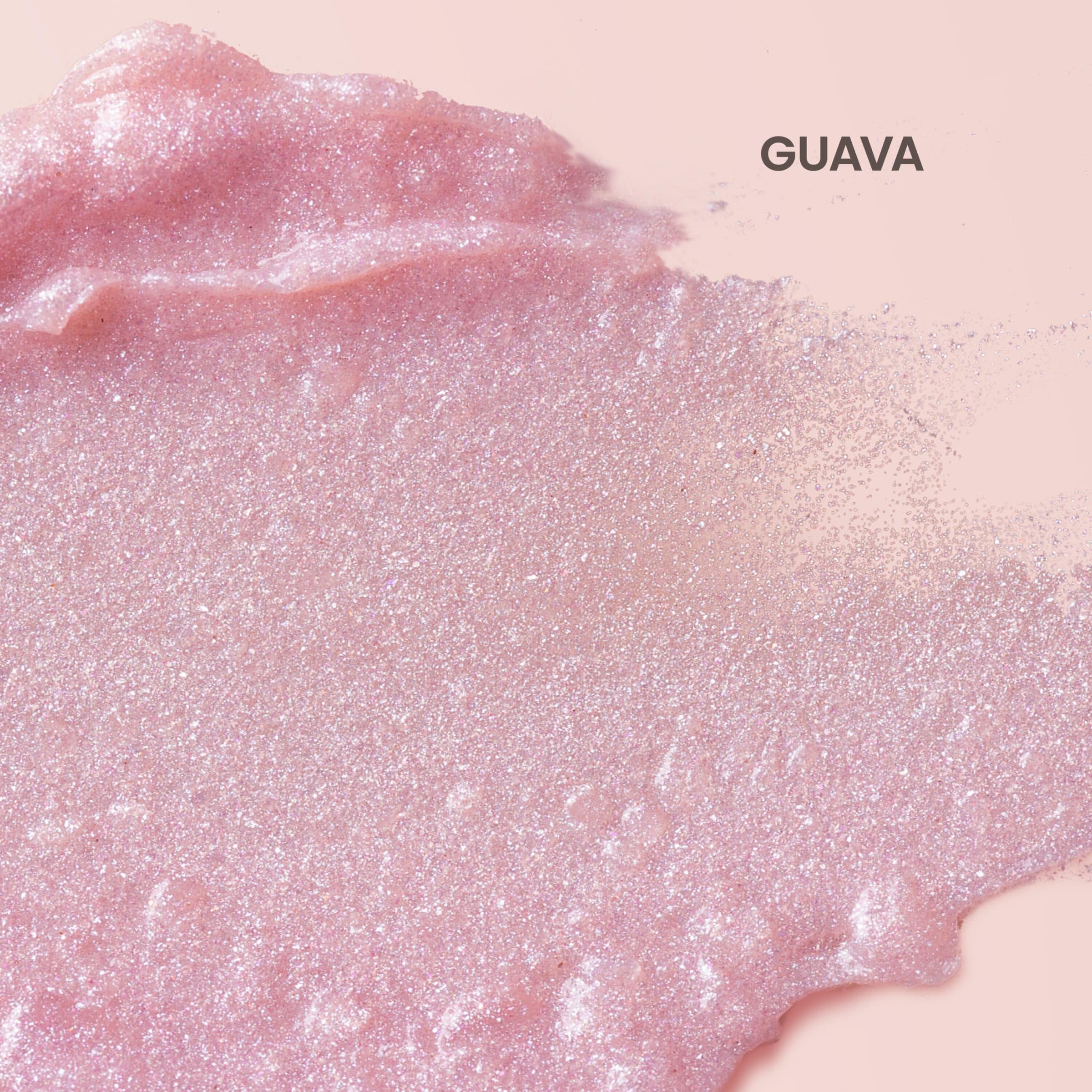 Burt's Bees Lip Tint Guava on lips demonstrates buildable color and subtle shine.