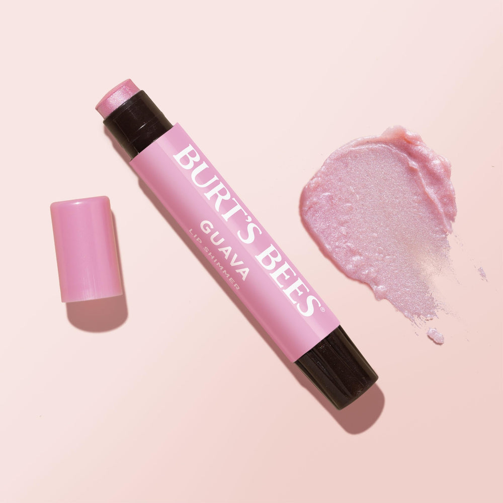 Burt's Bees Lip Shimmer Guava uses natural-origin ingredients for everyday care.