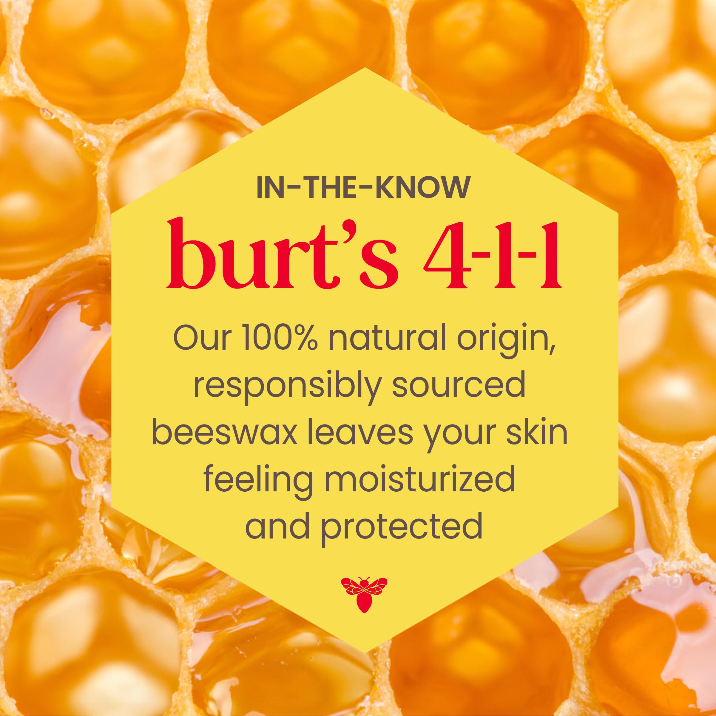 Burt's Bees Lip Tint Guava peppermint note adds refreshing aroma.