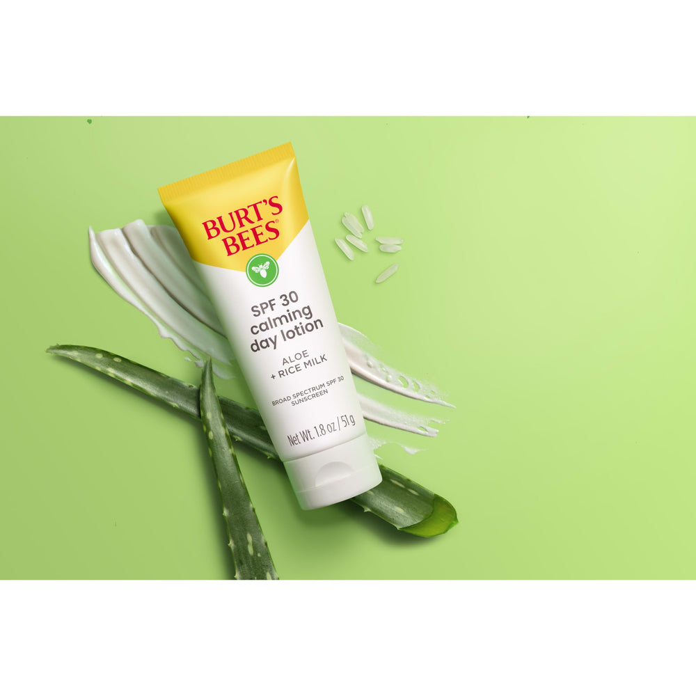 Leaping Bunny Certified Burt's Bees sunscreen signals cruelty-free skincare.