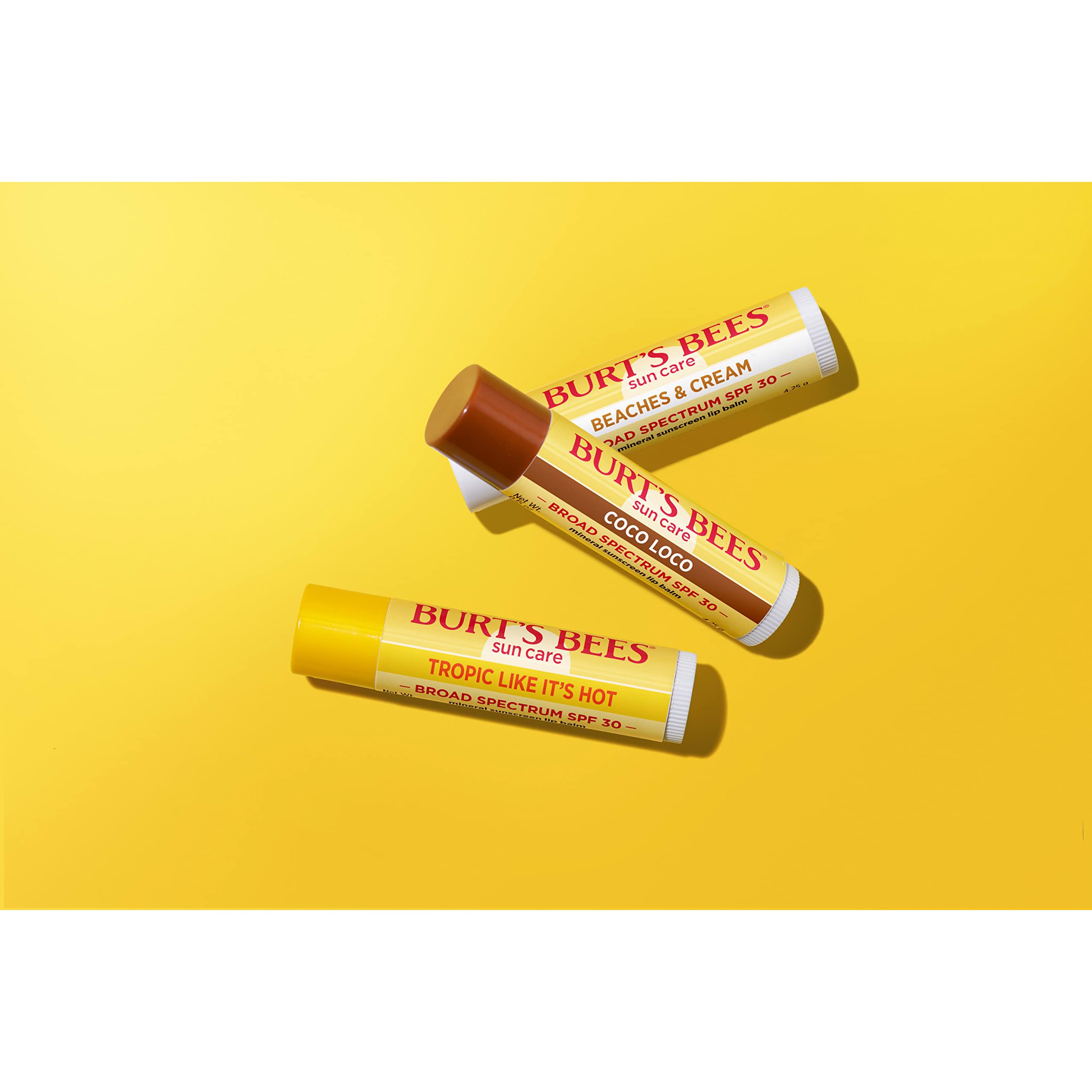 Burt's Bees Leaping Bunny certified lip balm for cruelty-free care