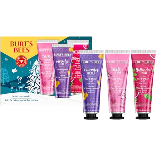 Burt's Bees Travel-friendly size tubes in handbag for on-the-go care.