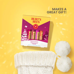 Burt's Bees Watermelon lip balm in use with fruity scent.