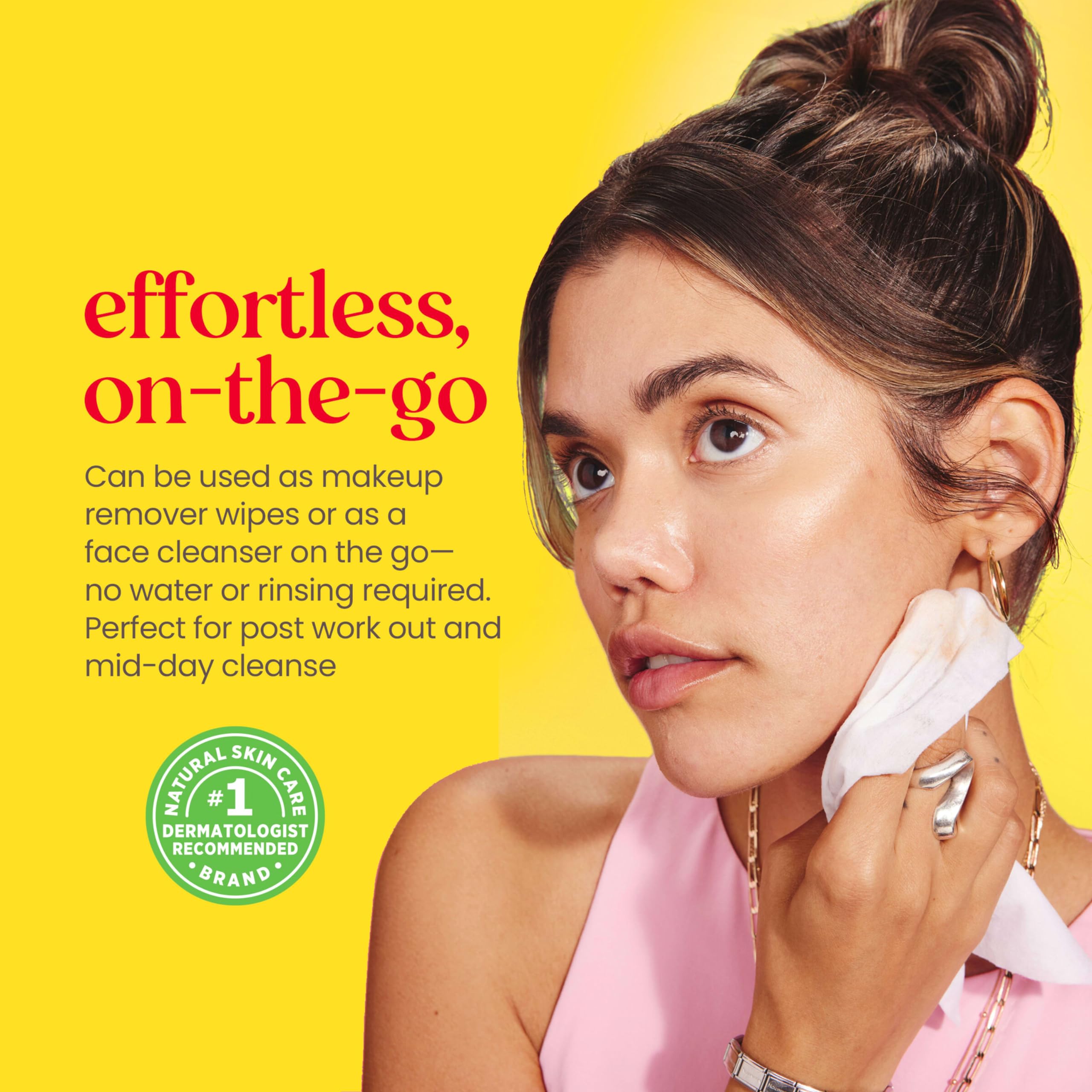 Burt's Bees White Tea extract visual emphasizes gentle cleansing