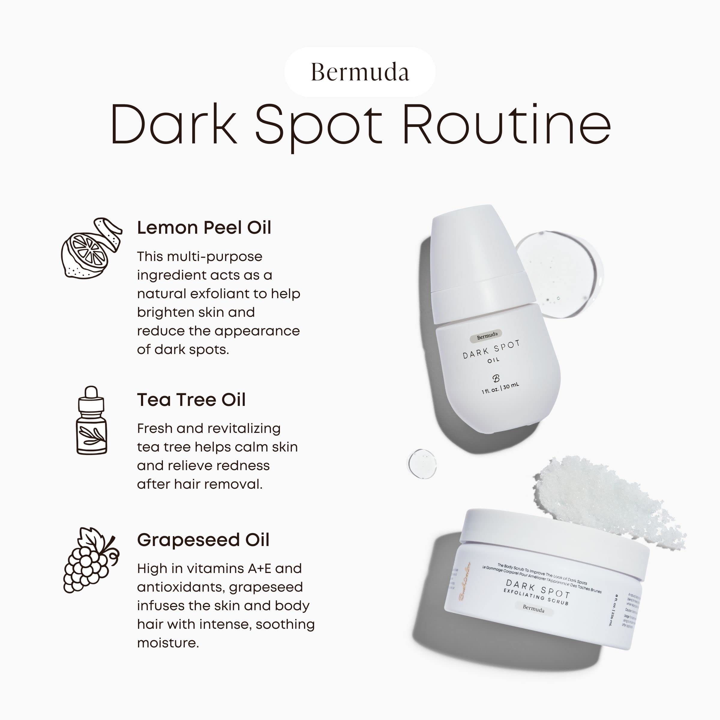 Bushbalm Bermuda 2-step routine packaging—compact duo for body care.