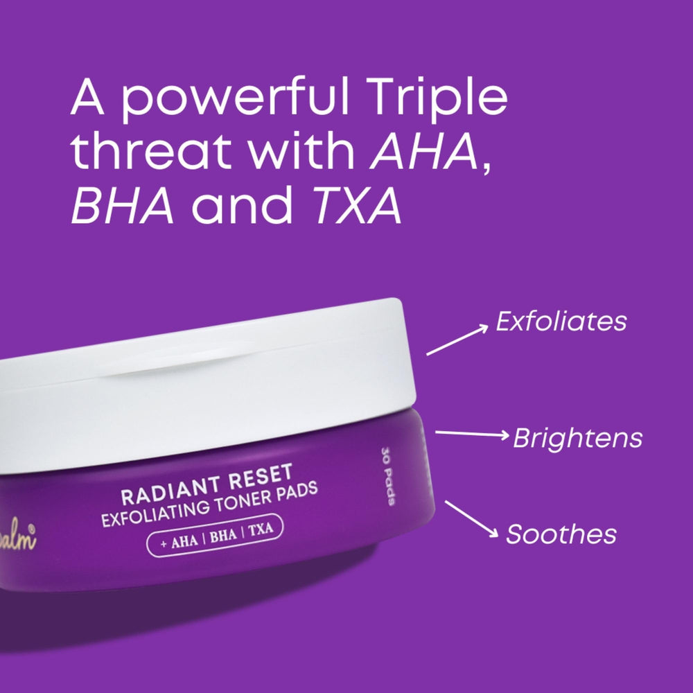 Bushbalm pad close-up texture highlighting exfoliating surface for ingrown-hair care.