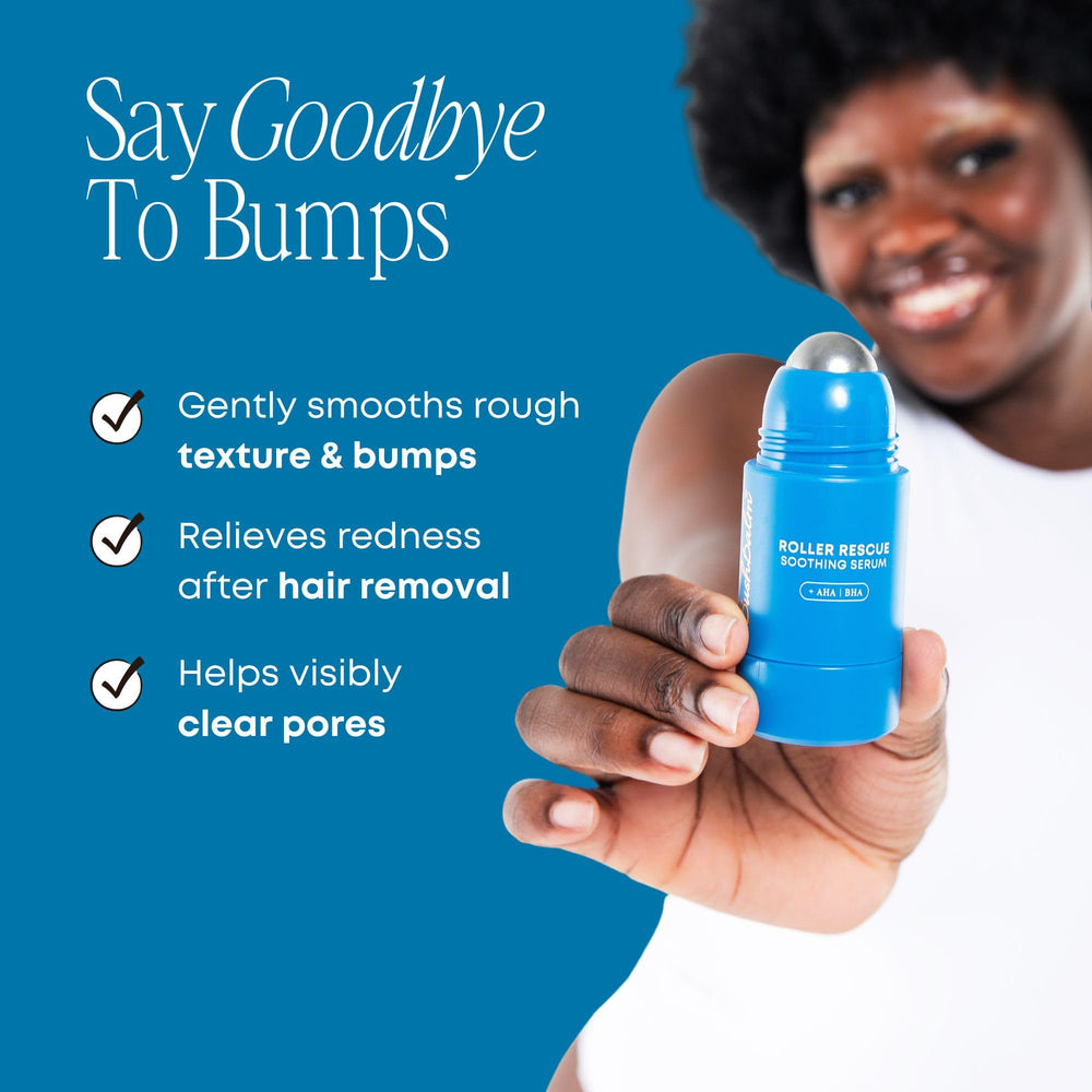 Bushbalm Roller Rescue rollerball application demonstrates even roll-on coverage