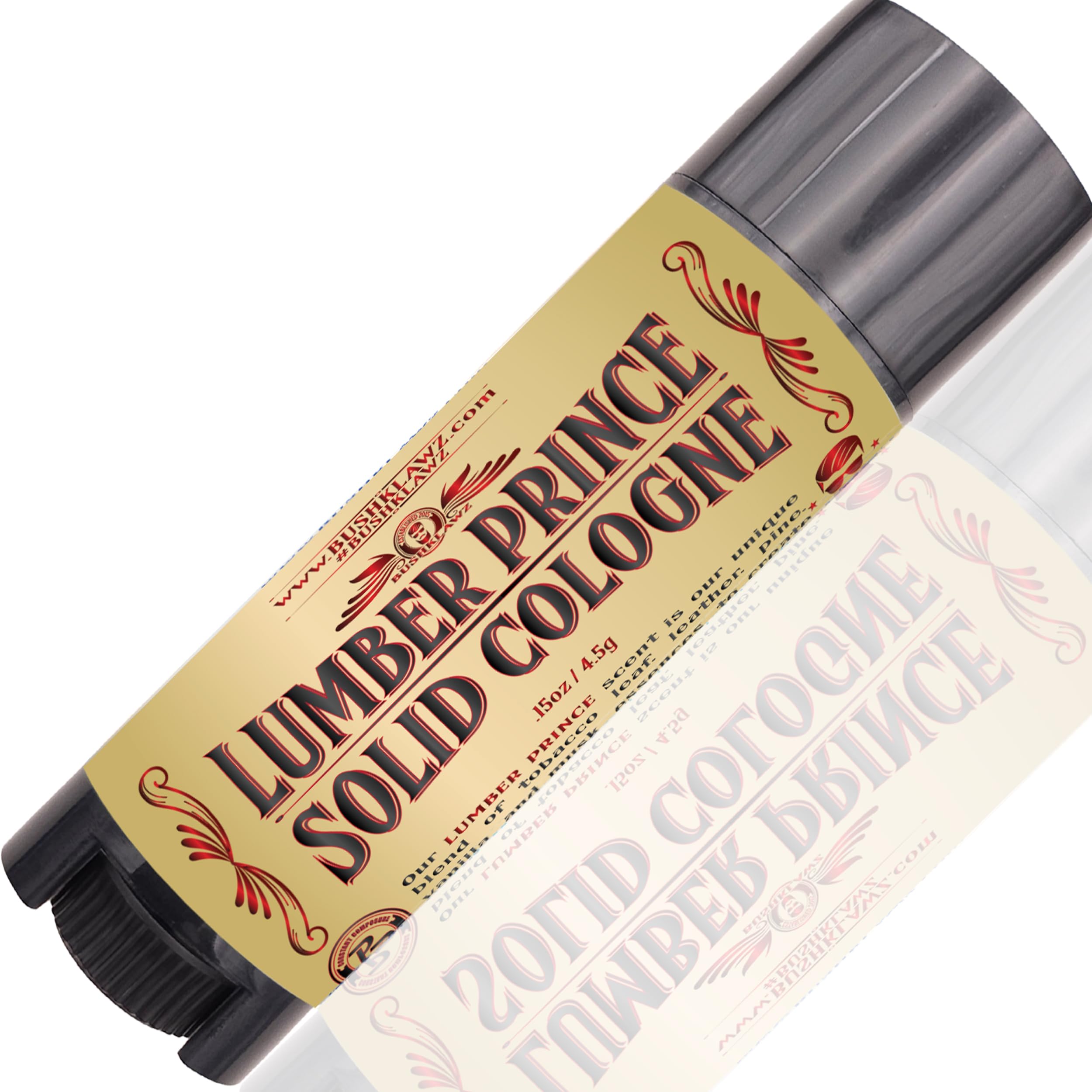 BushKlawz Urban Prince stick closeup signaling cedar and citrus sophistication.