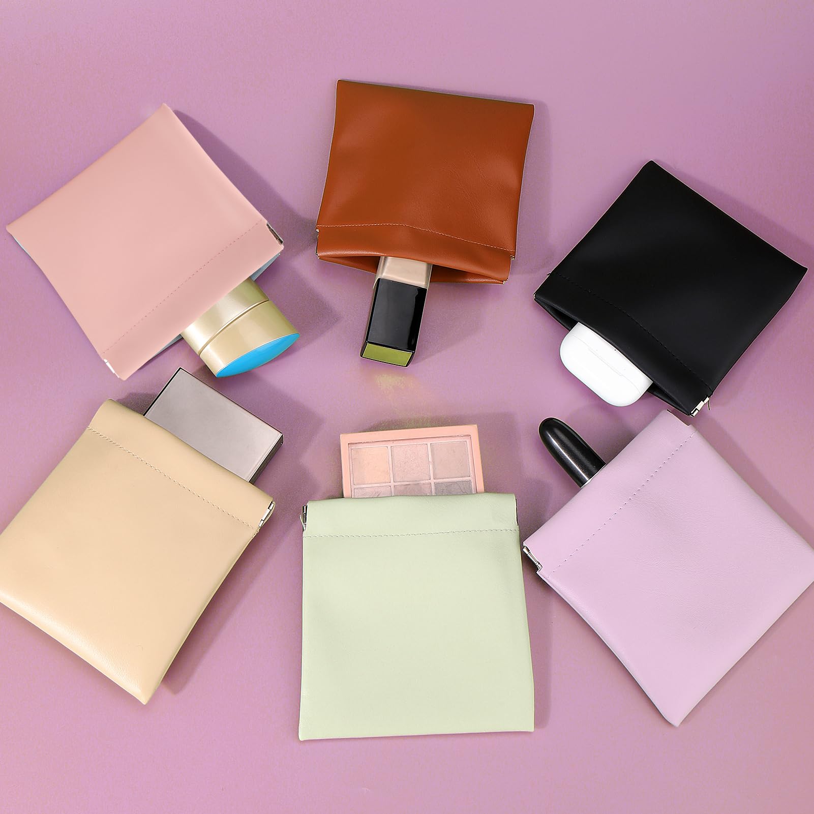 BUSOHA purse organizer kit contents show versatile use for accessories.