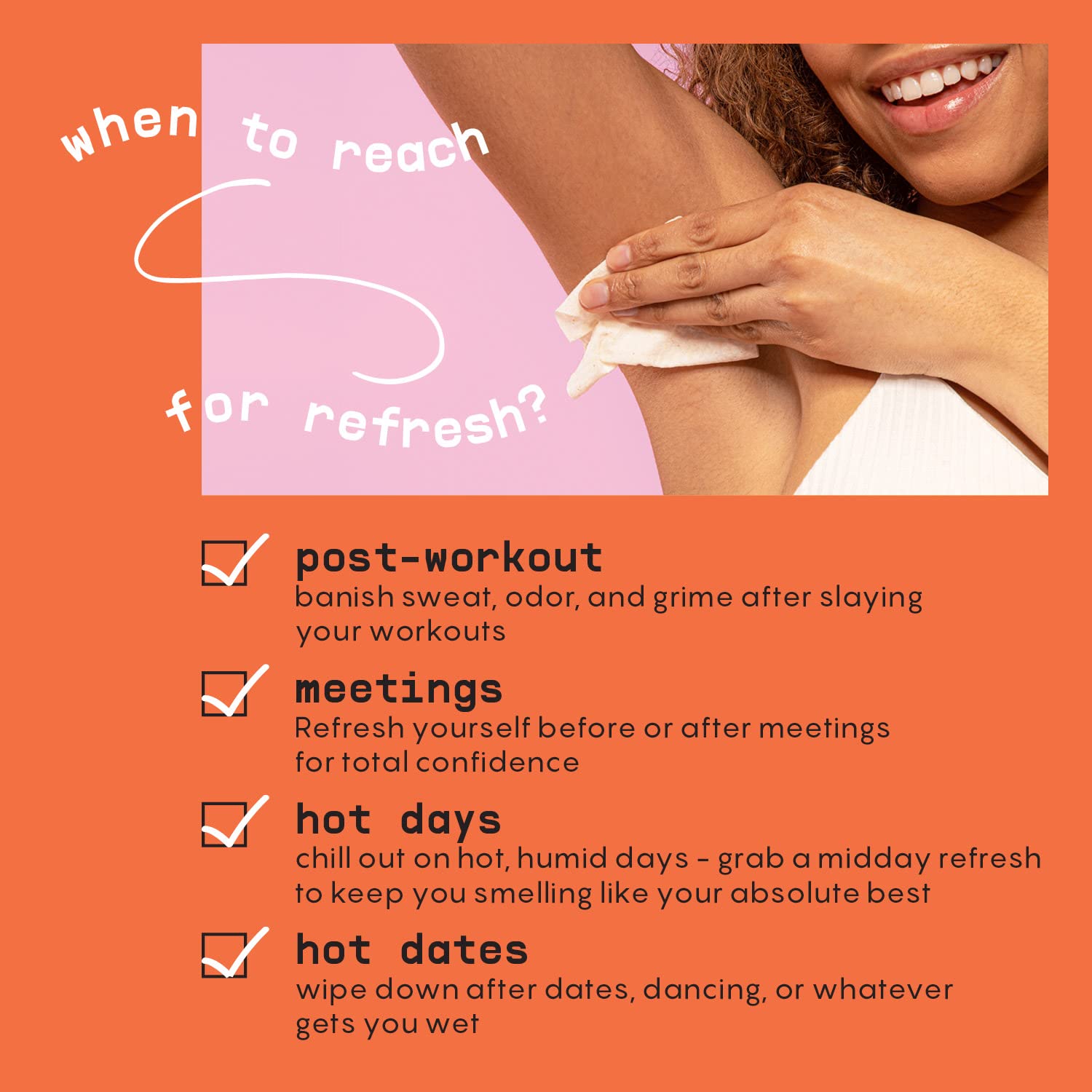 BUSYCO Refresh Line Wipes natural ingredients support skin-friendly cleansing.