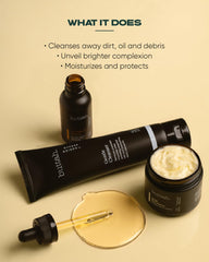 Buttah Skin Facial Cleanser Pump: gentle cleanse to prep skin for routine.
