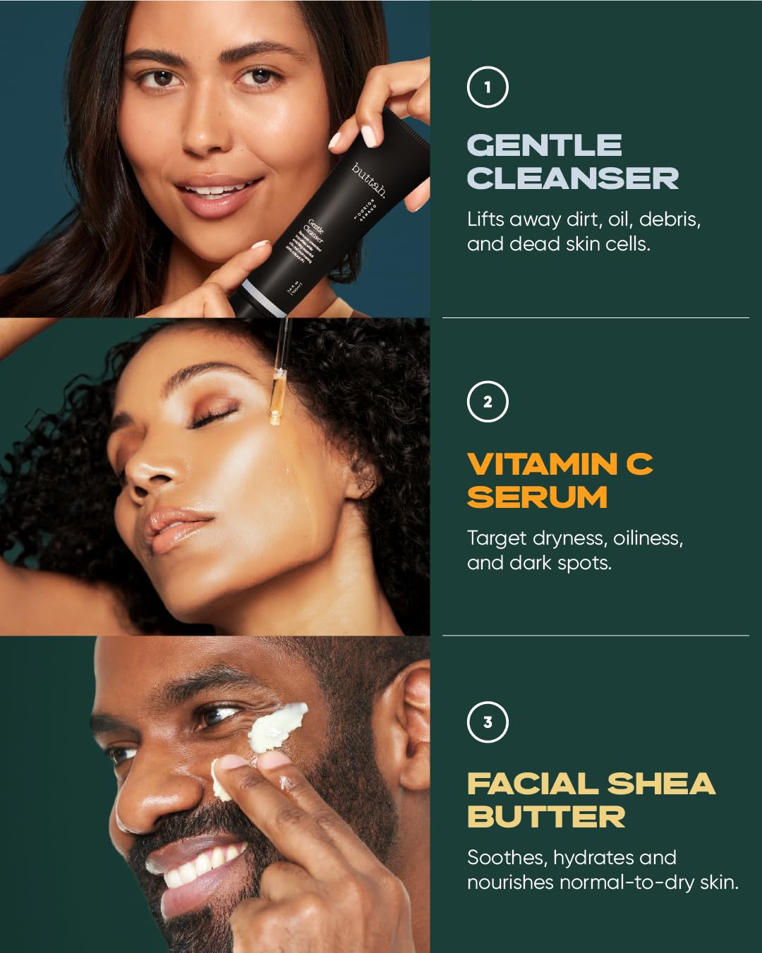 Buttah Skin Organic Ingredients Closeup: naturally sourced components for a soft touch.